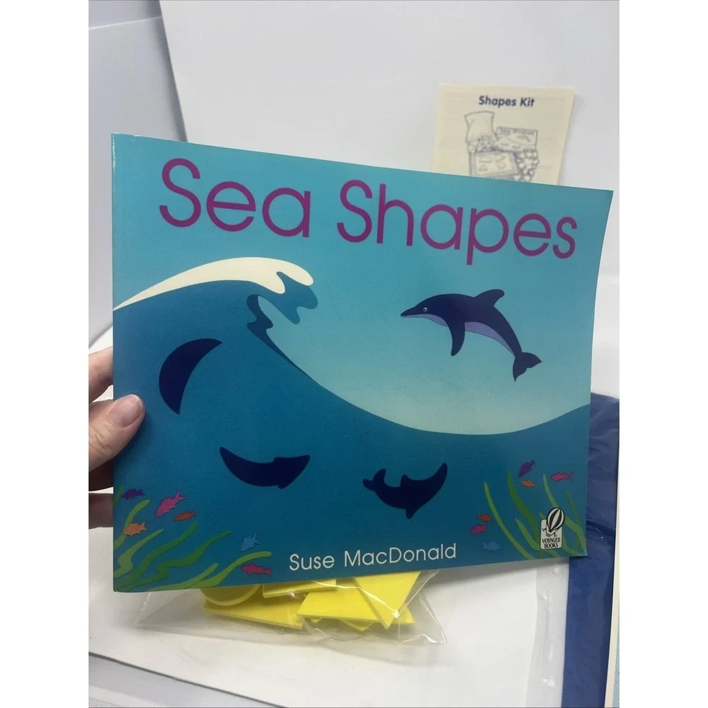 Lakeshore Learning Shapes Kit LA812 Complete NEW Sea Shapes Math Foam Set 1994
